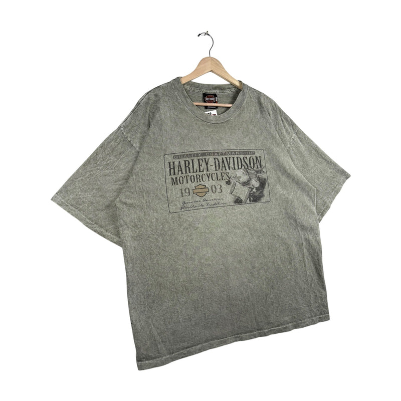 Vintage Harley Davidson 1903 Motorcycle Graphic T-Shirt
