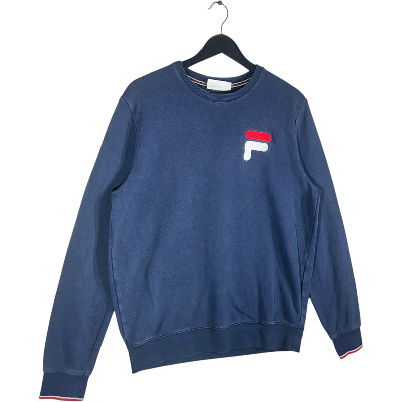 Vintage Fila Large Logo Pullover Crewneck