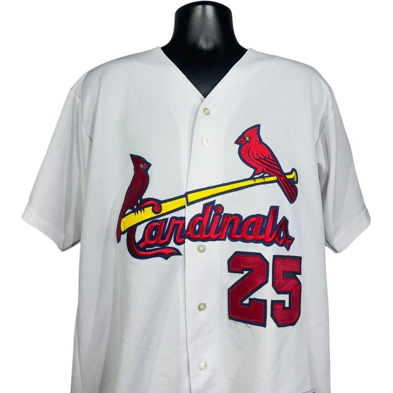 Vintage Russell St. Louis Cardinals Mark McGwire #25 MLB Jersey