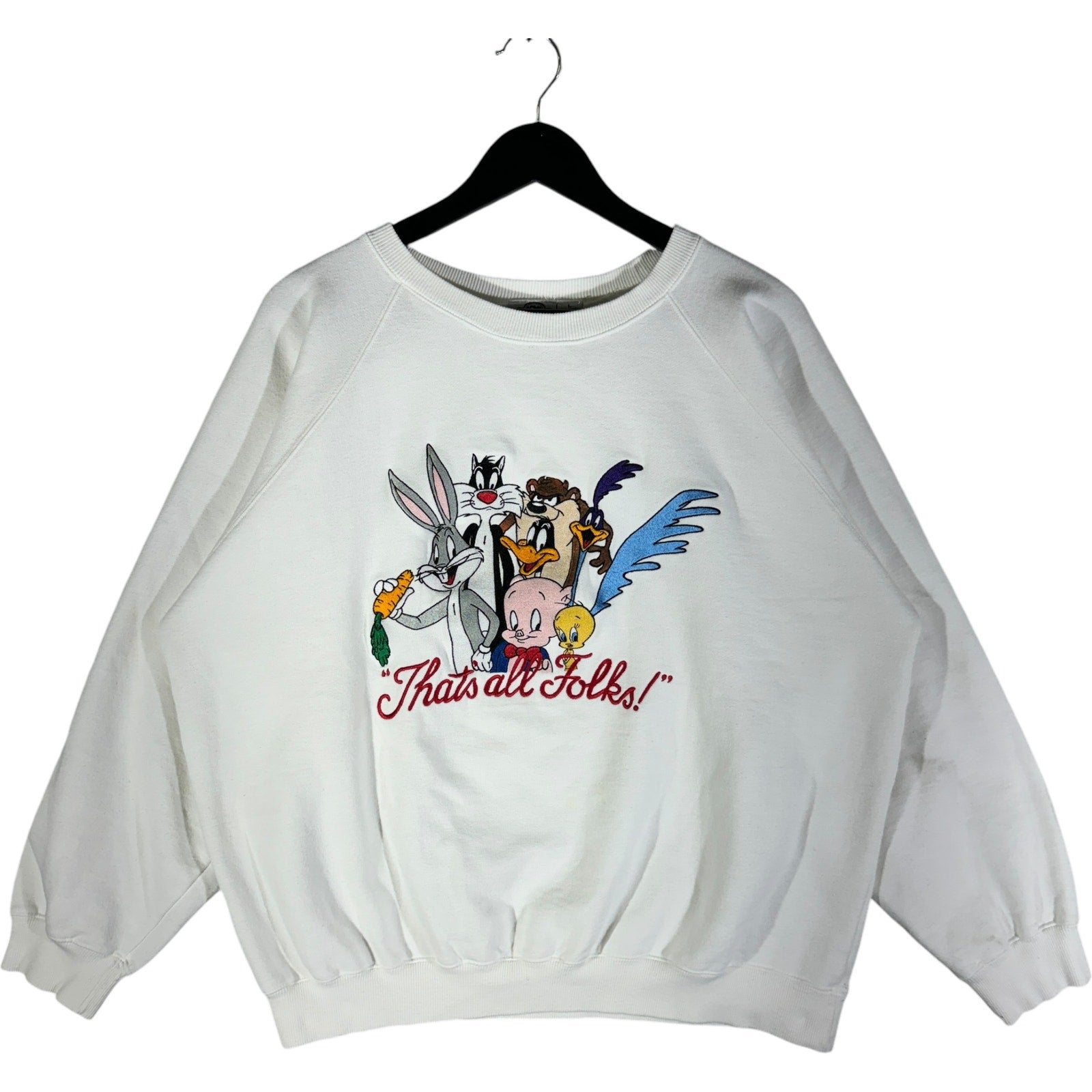 Vintage Looney Tunes "Thats All Folks!" Crewneck