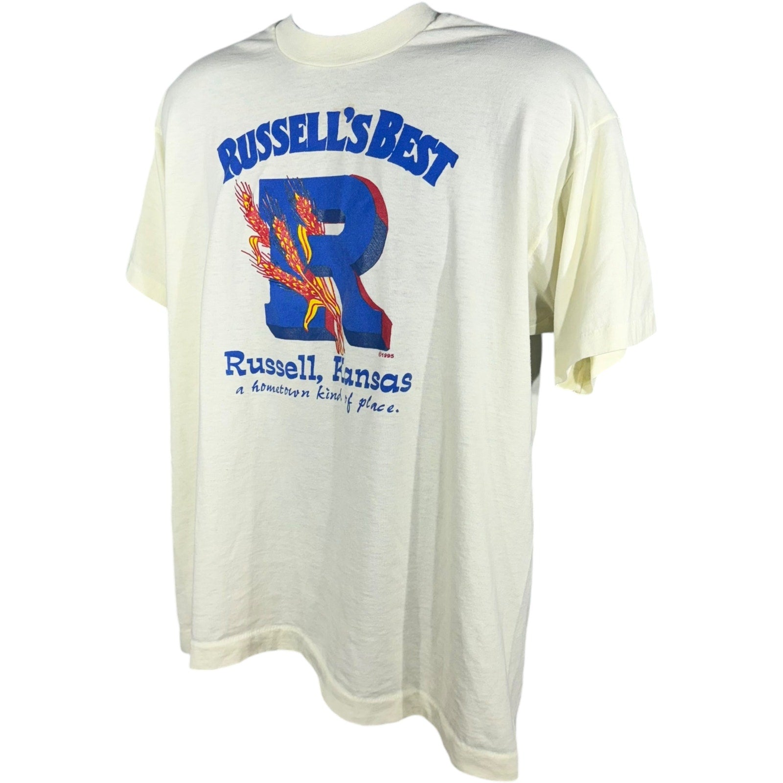 Vintage Russell, Kansas Souvenir Tee 90's