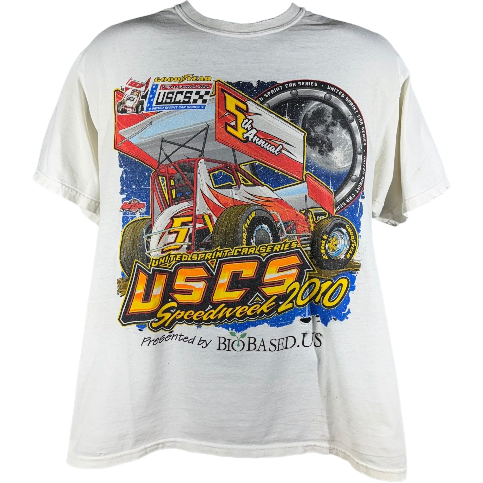 Vintage USCS 5th Annual Racing Speedweek Racing Tee