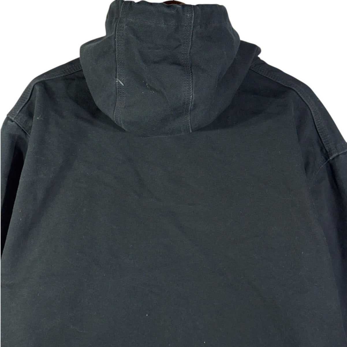 Vintage Carhartt Canvas Hooded Full Zip Workwear Jacket