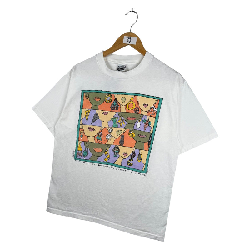 Vintage Graphic Design Fabric Art T-Shirt