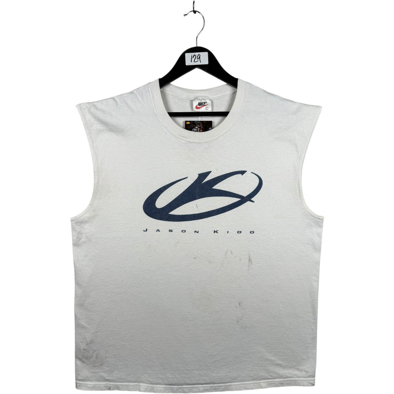 Vintage Nike Print Out Jason Kidd Tank Top