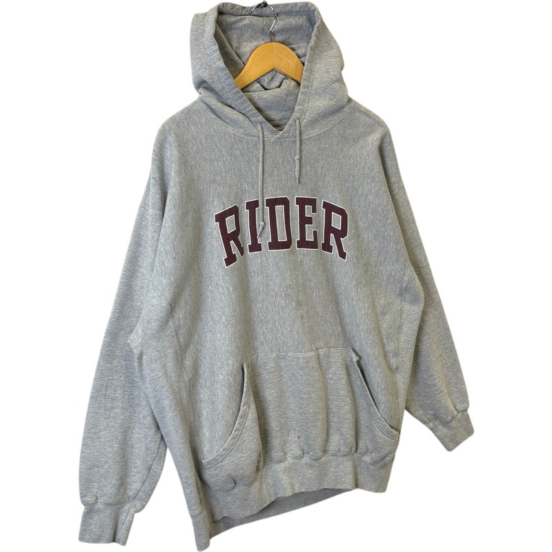 Vintage Jansport Rider University Spellout Hoodie 90s