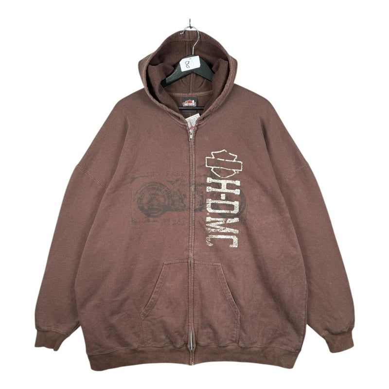 Vintage Harley Davidson Atlanta Full Zip Hoodie