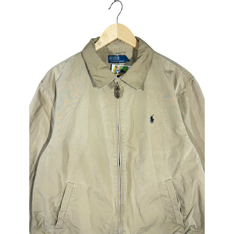 Vintage Polo Ralph Lauren Full Zip Light Bomber Jacket