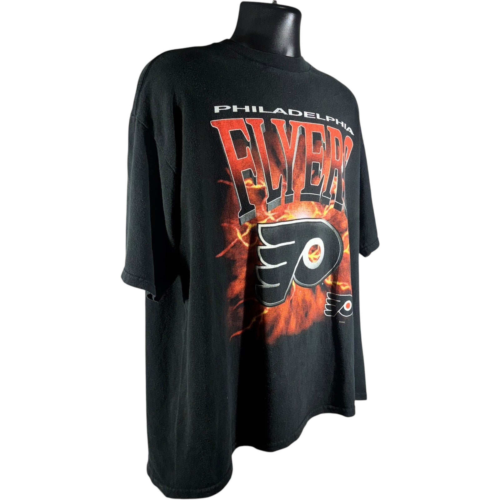 Vintage NHL Philadelphia Flyers Explosion Spellout Tee