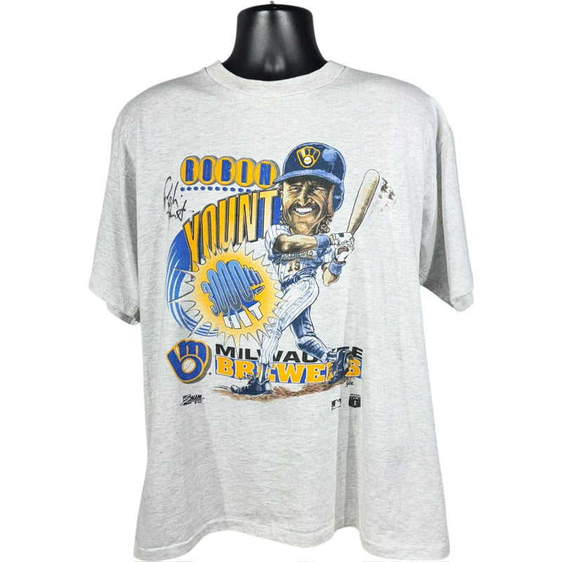 Vintage Salem Sportswear Robin Yount Milwaukee Brewers MLB Player Tee