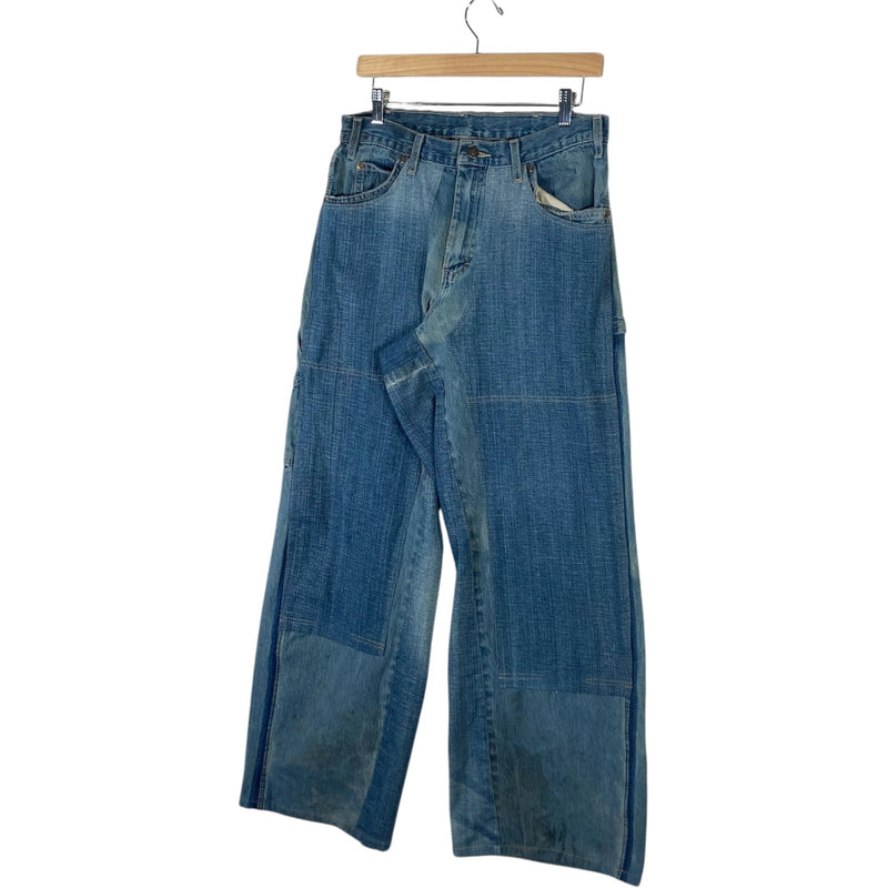 Vintage Cut & Sew Dickies Denim Carpenter Pants 32x34