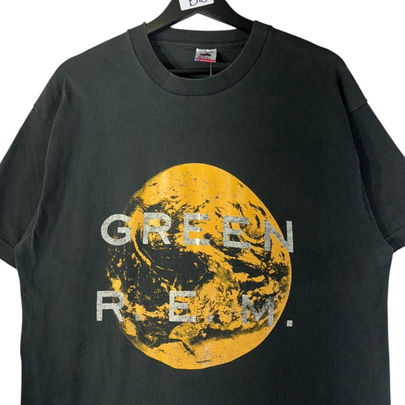 Vintage R.E.M. Green Album 1988 Band Graphic T-Shirt
