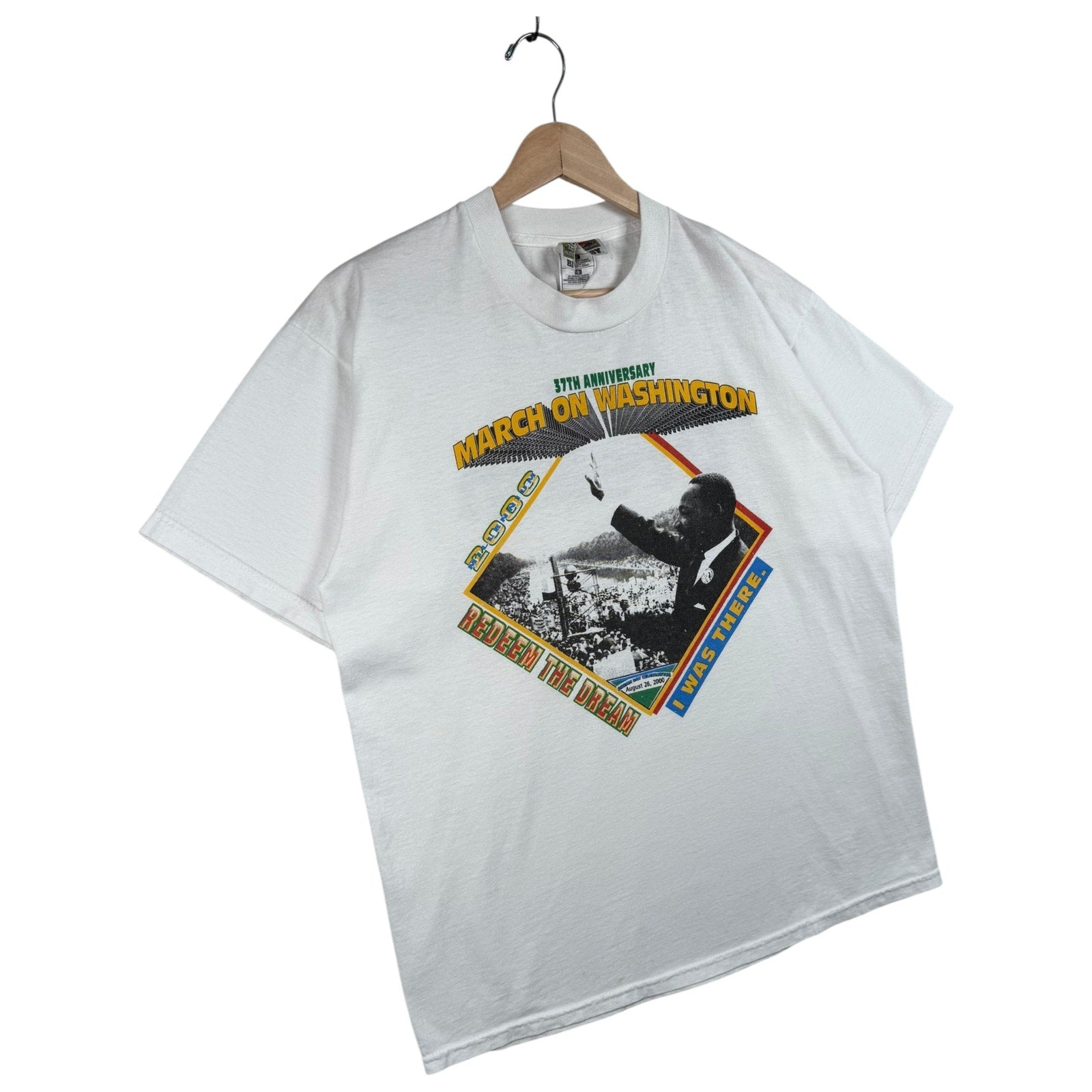 Vintage Lincoln Memorial Redeem The Dream T-Shirt 2000