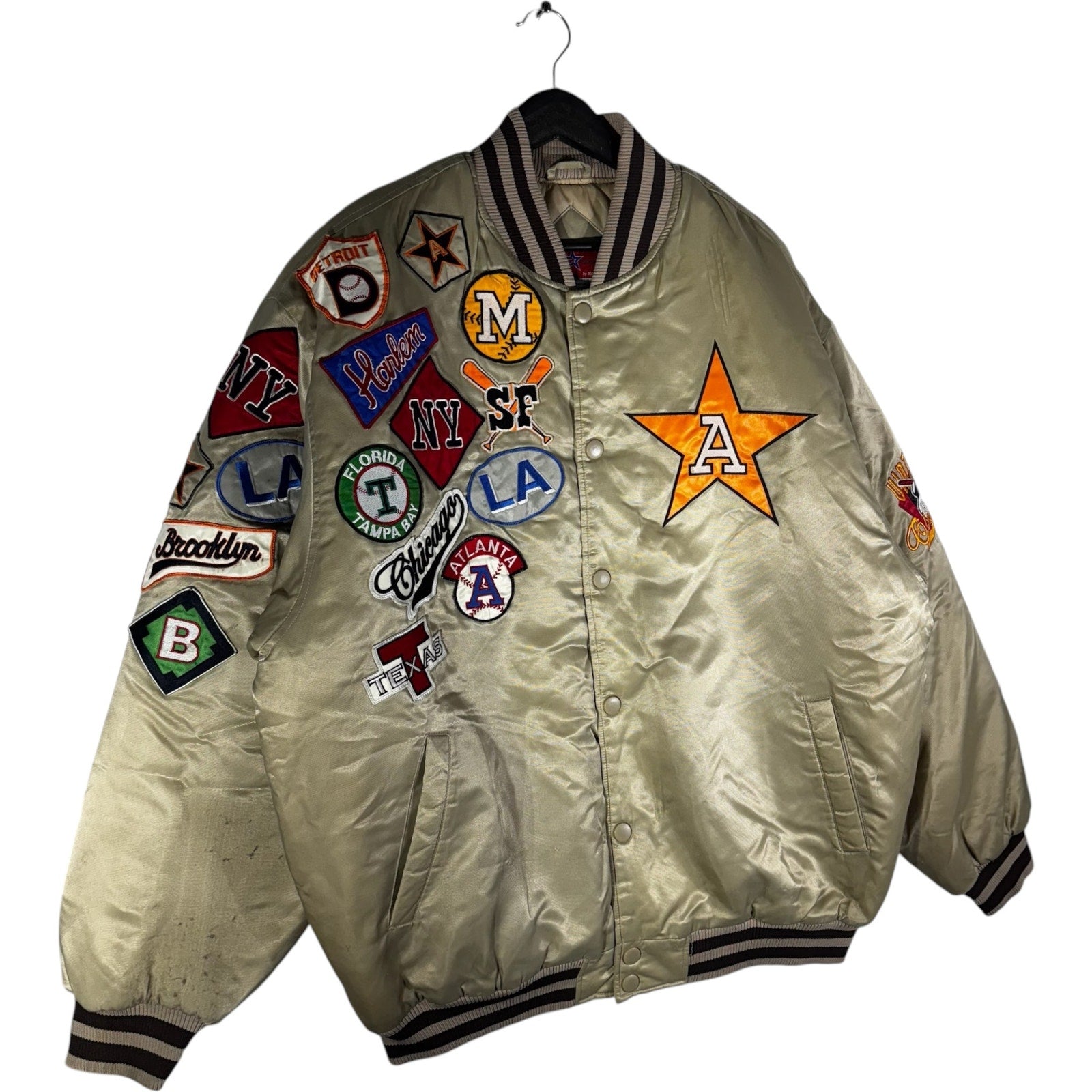 Vintage All-Star Patch Bomber Jacket