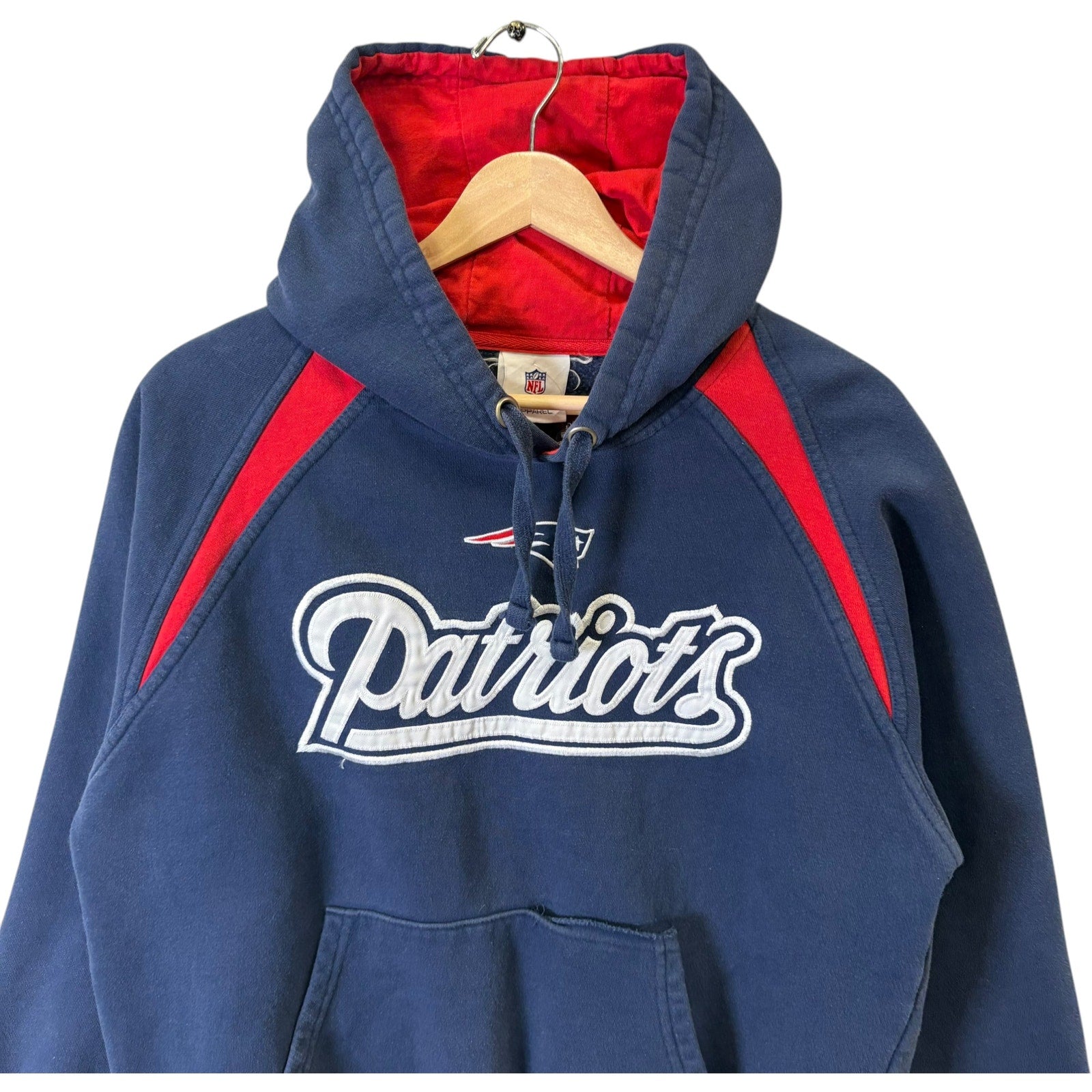 Vintage NFL New England Patriots Logo Hoodie