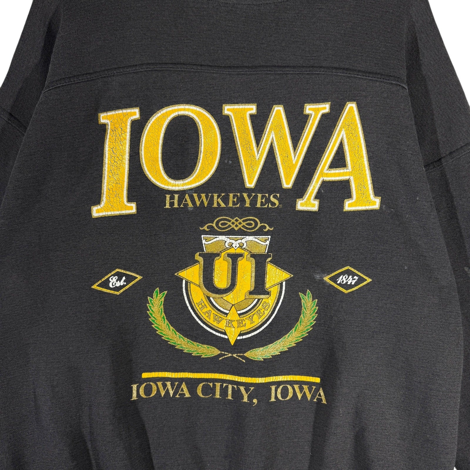 Vintage University of Iowa Hawkeyes Crewneck 90s