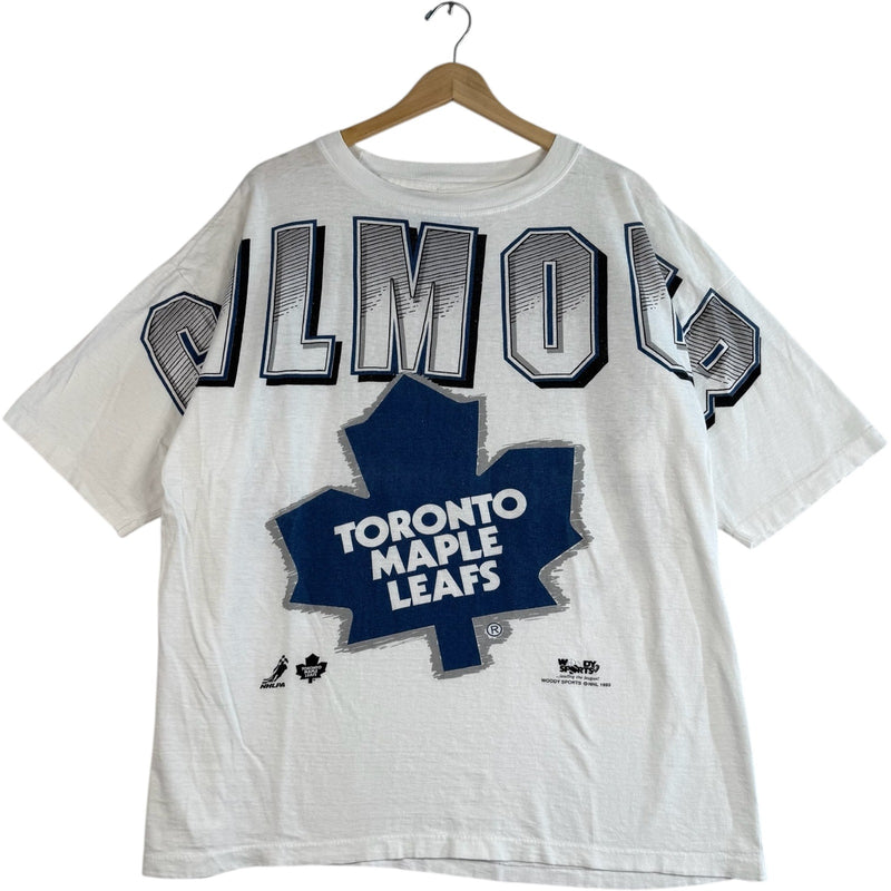 Vintage Toronto Maple Leafs Doug Gilmour #93 AOP NHL Tee