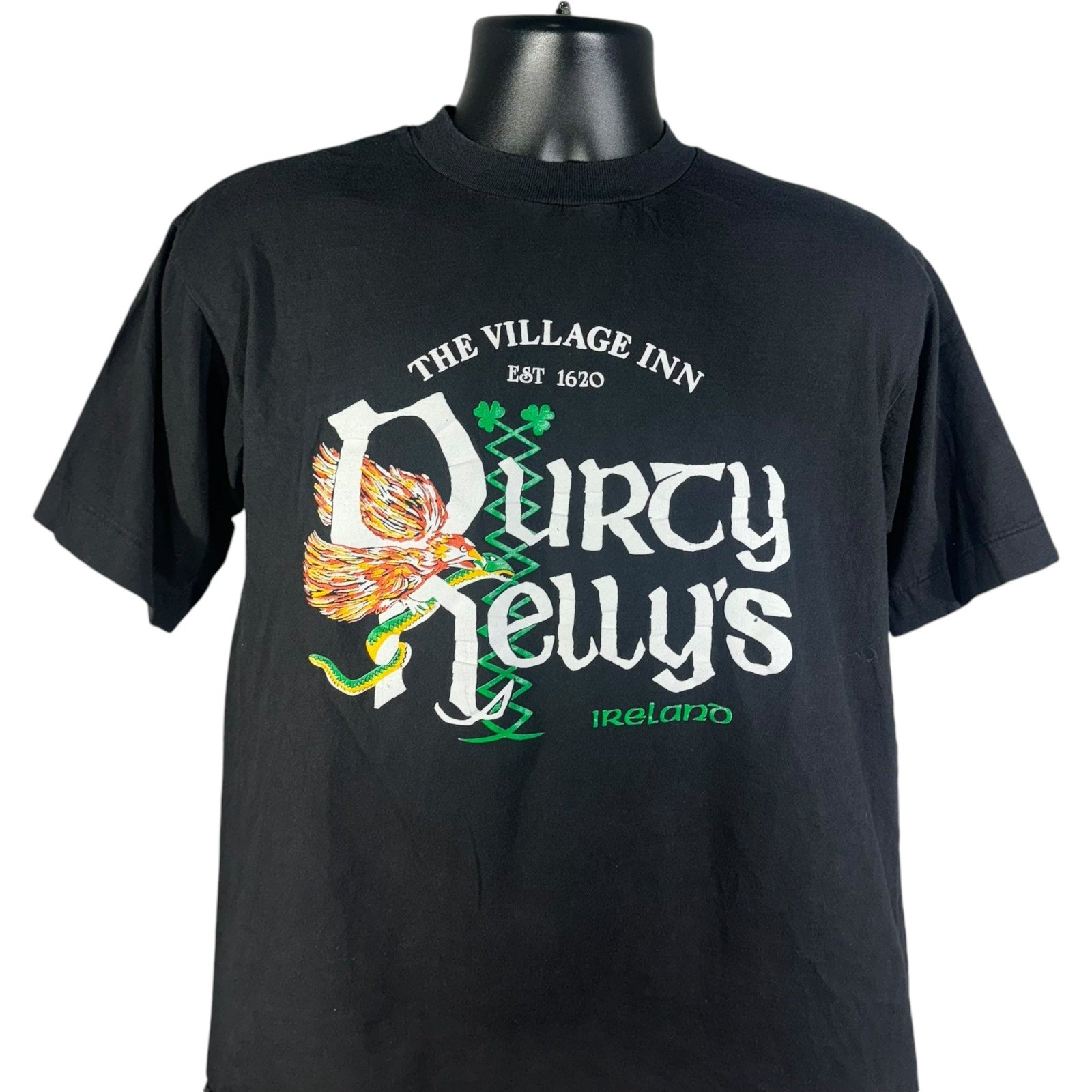 Vintage The Village Inn Durty Nelly's Irish Tee