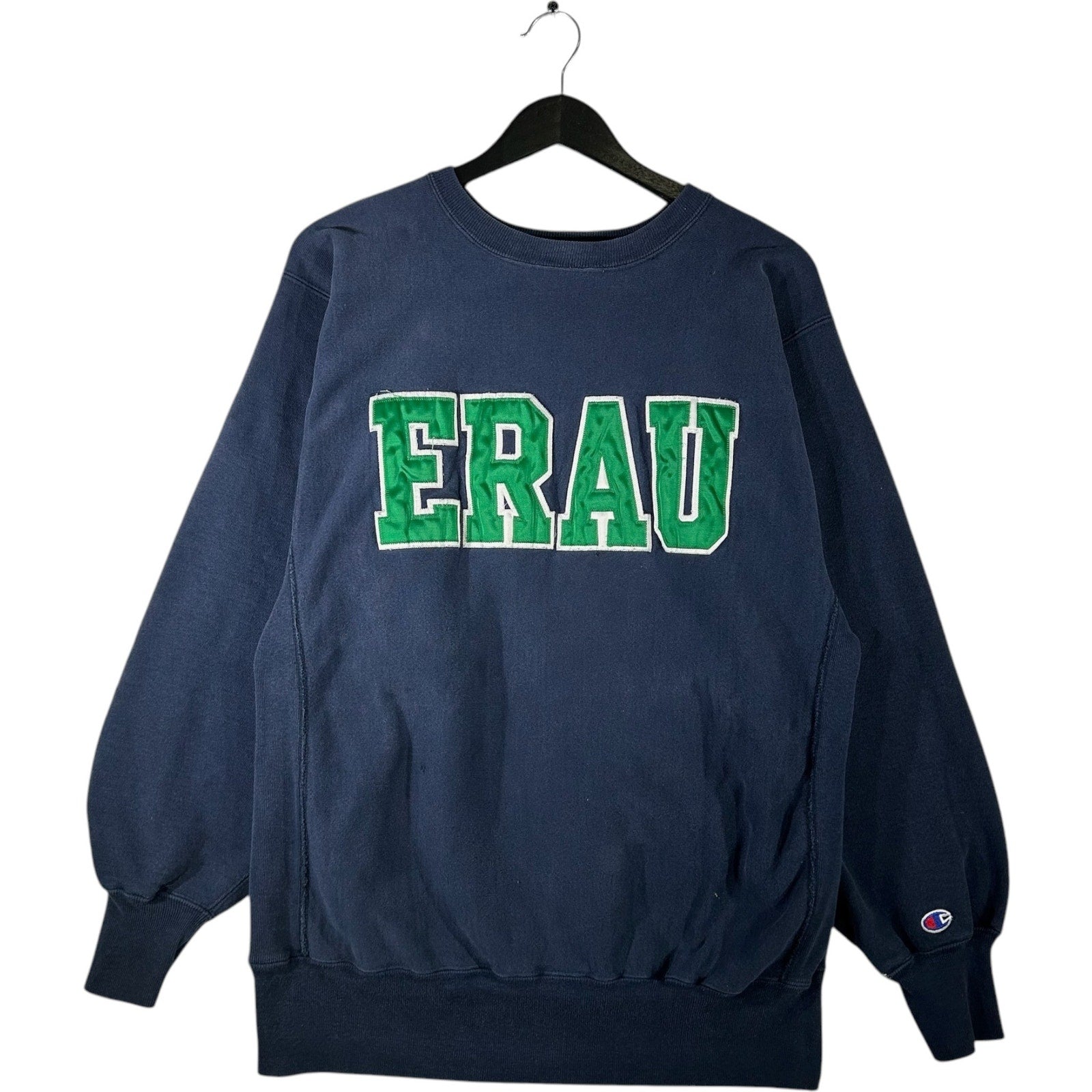 Vintage Champion Reverse Weave ERAU University Crewneck