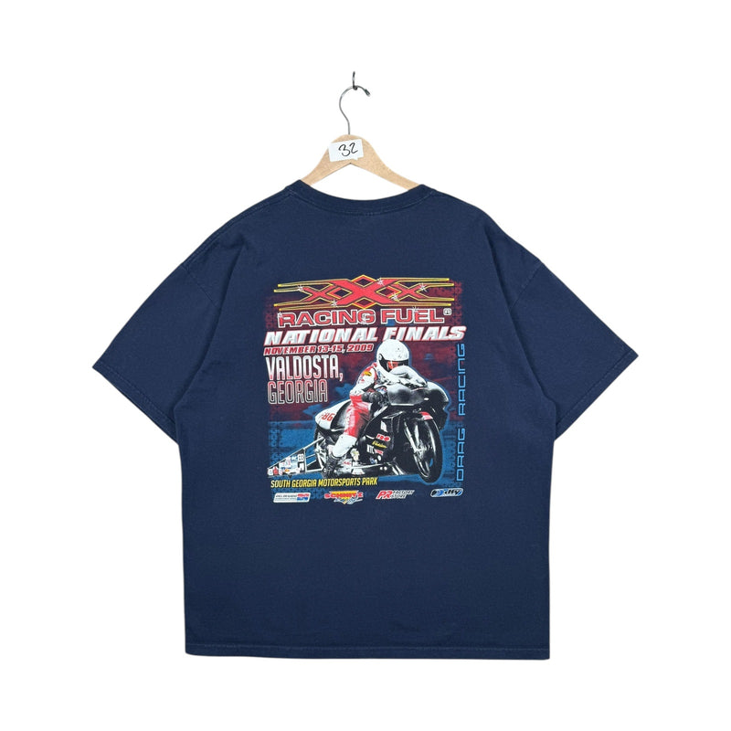 Y2k XXX Racing Fuel National Finals Drag Racing T-Shirt