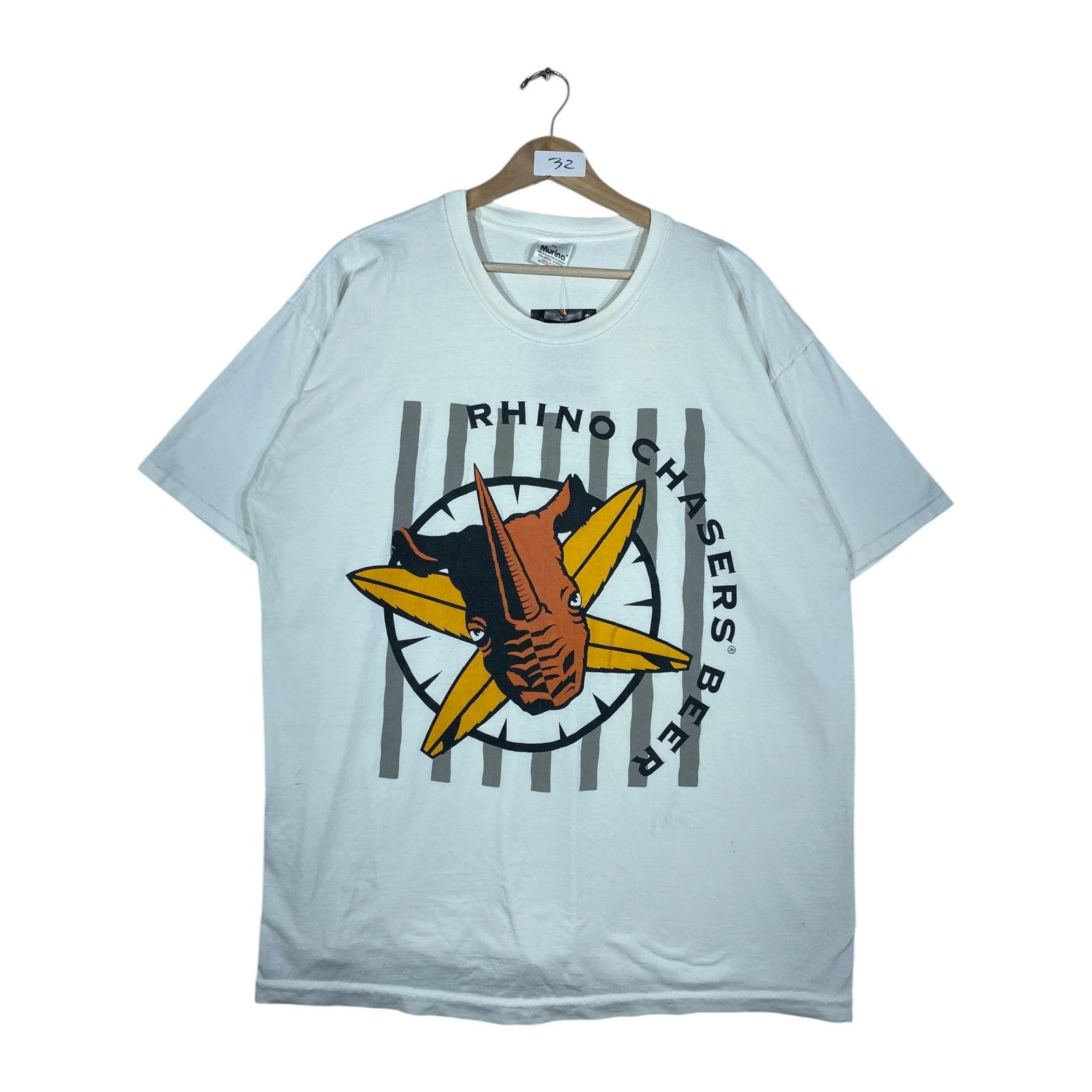 Vintage Rhino Chasers Beer T-Shirt