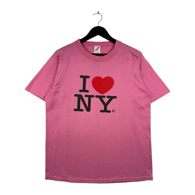 Vintage Jerzees I Love NY Crewneck T-Shirt