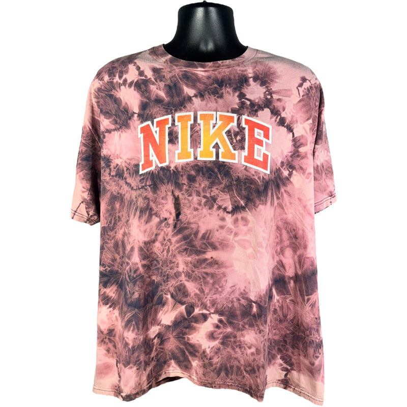 Vintage Nike Tie-Dye Spellout Tee