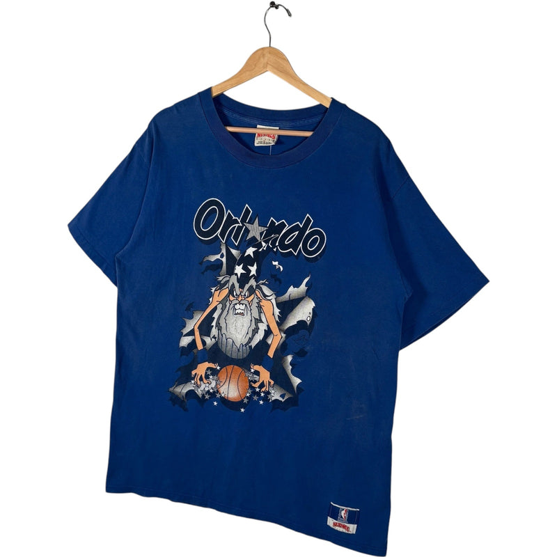 Vintage Nutmeg Orlando Magic Mascot Breakthrough NBA Tee 90s