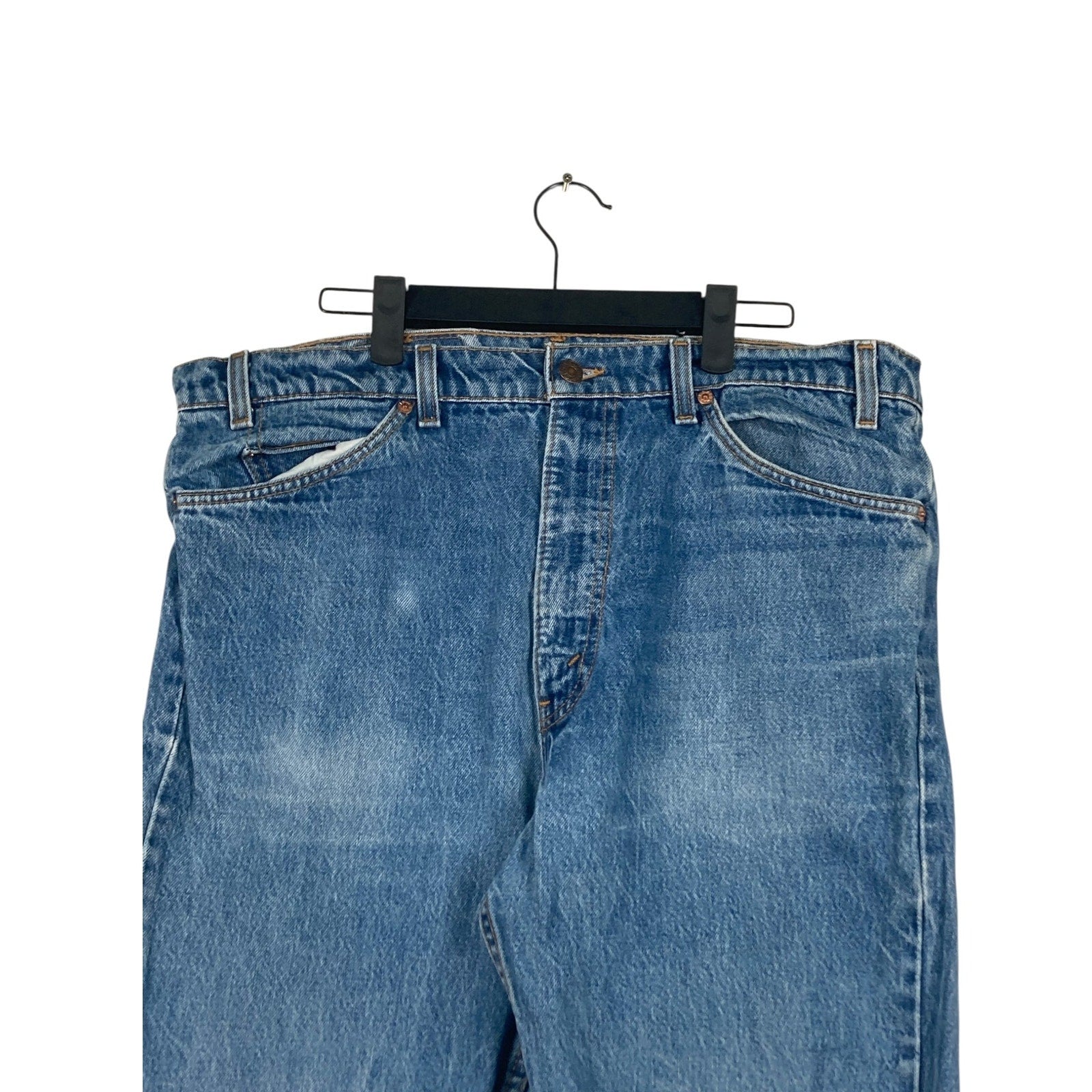 Vintage Levis Cut Off Denim Shorts 38