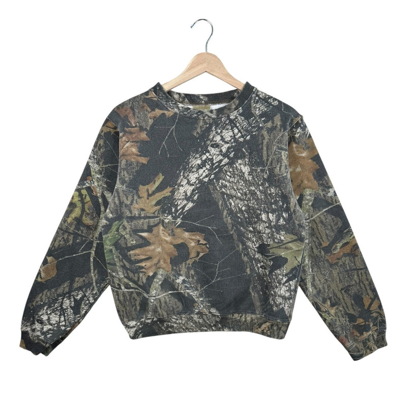 Vintage Mossy Oak Camouflage Crewneck