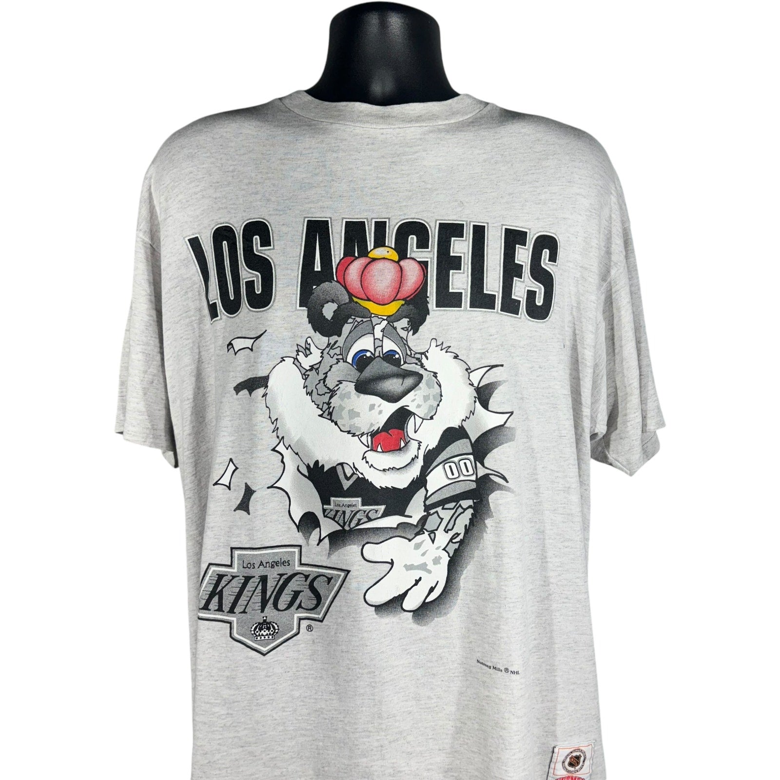 Vintage Los Angeles Kings Mascot Breakthrough Tee 90s