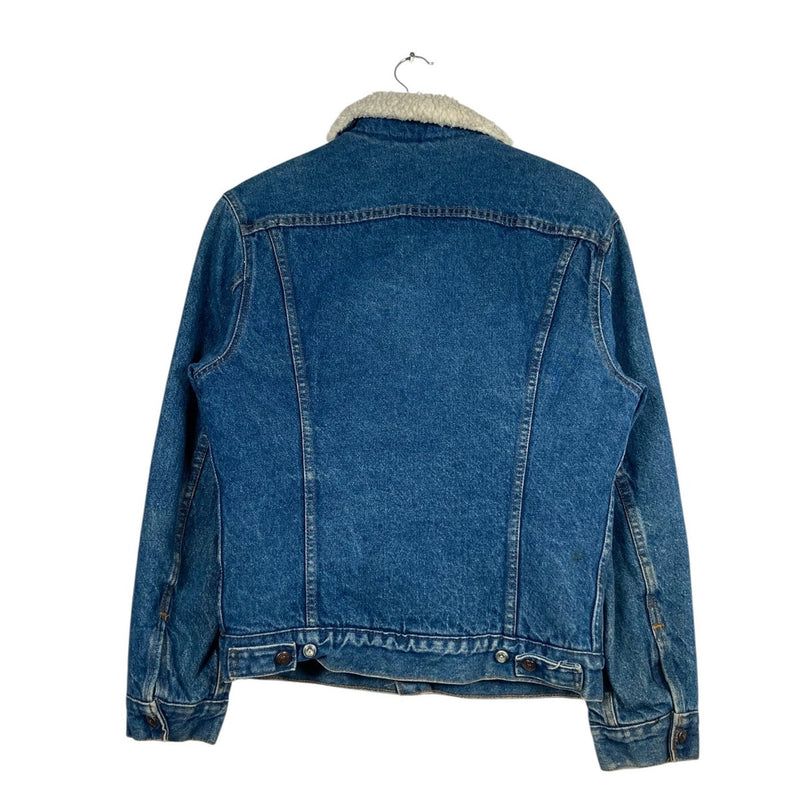 Vintage Levis Sherpa Lined Denim Trucker Jacket Medium
