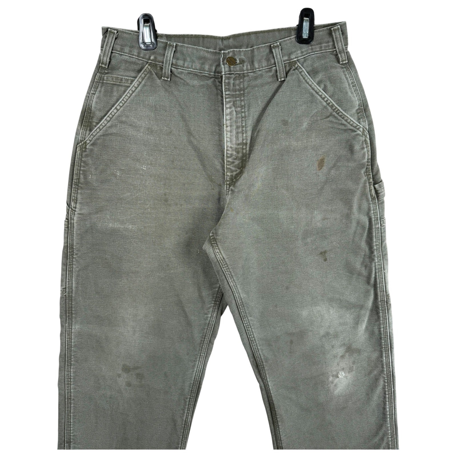 Vintage Carhartt Carpenter Canvas Work Pants 33