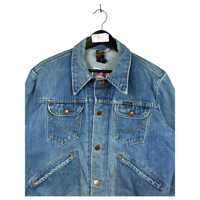 Vintage Women's Cropped Denim Jacket