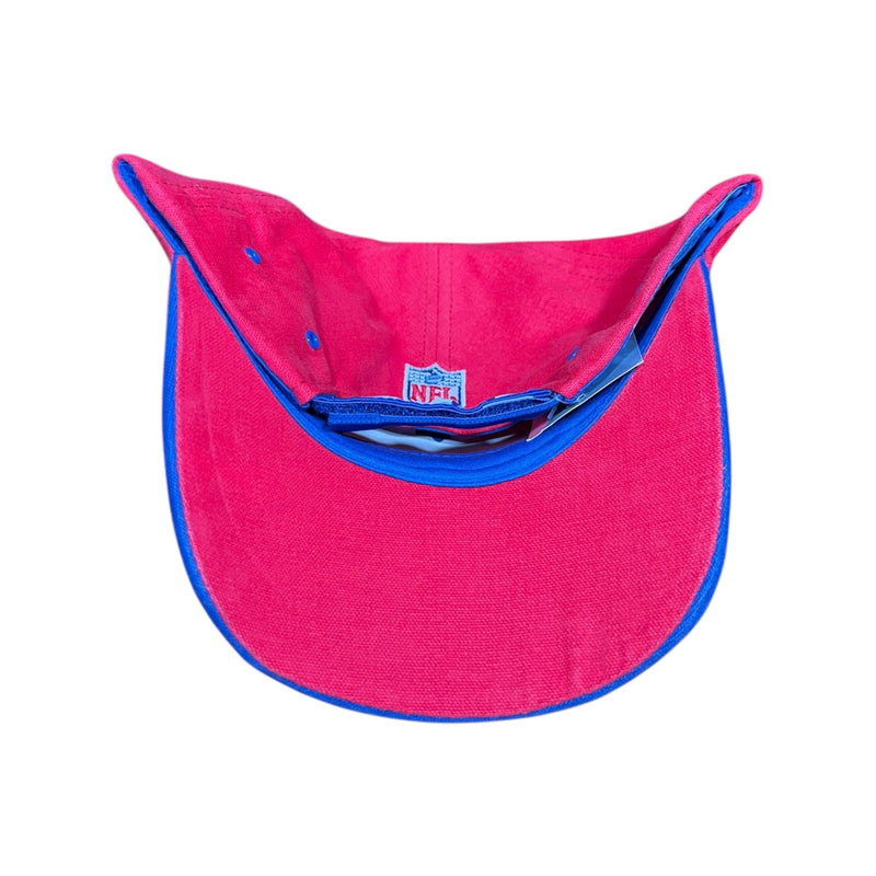 Vintage Reebok New York Giants NFL Colorblock Strapback Hat