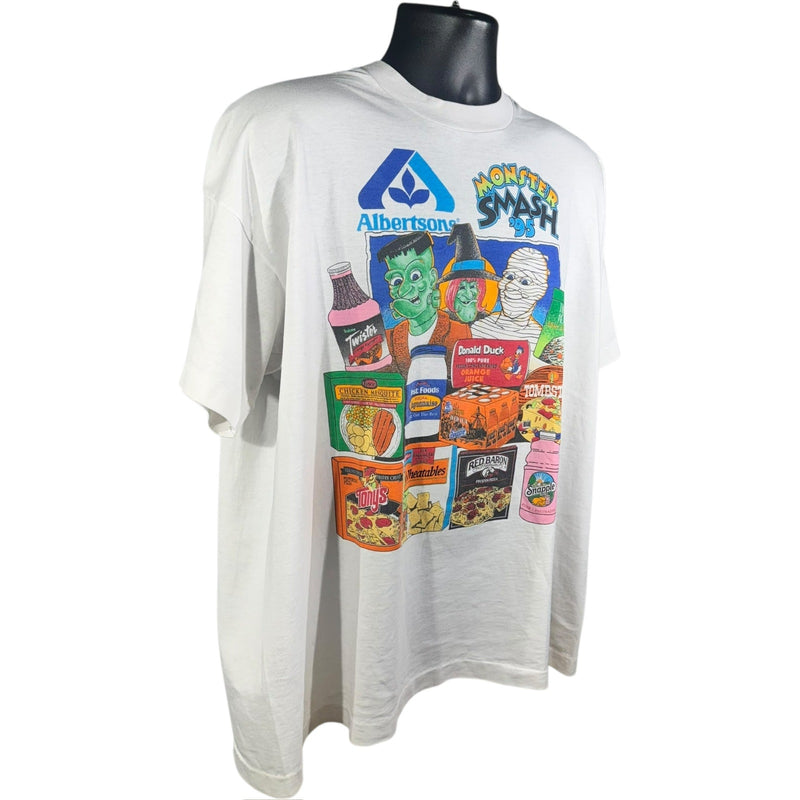 Vintage Albertsons Monster Smash Halloween Promotional Tee