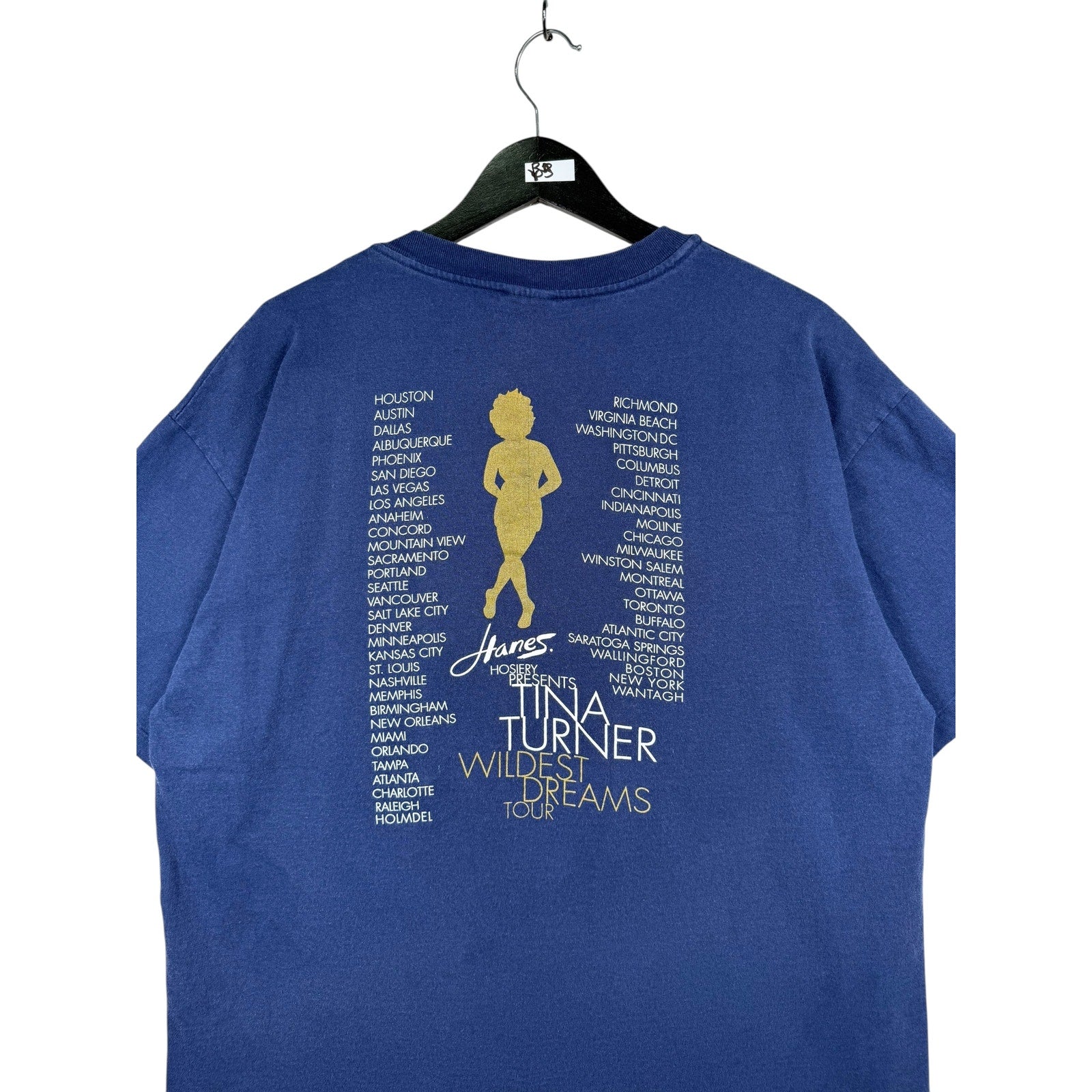 Vintage Tina Turner Wildest Dreams Tour T-Shirt