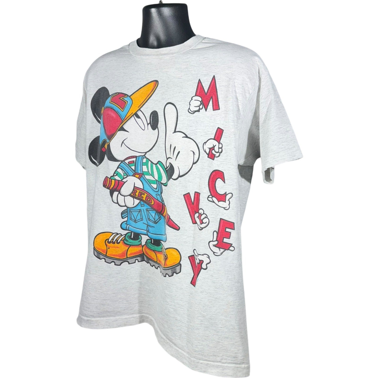 Vintage Disney Mickey Mouse Jumbo Print Tee 90s