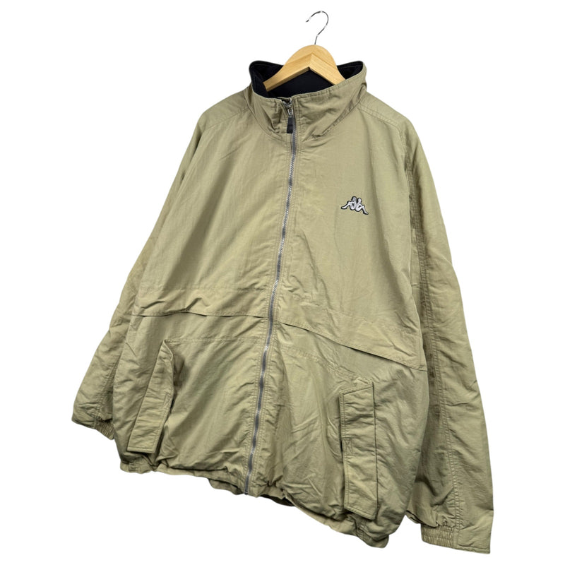 Vintage Kappa High collar Full Zip Up Light Jacket