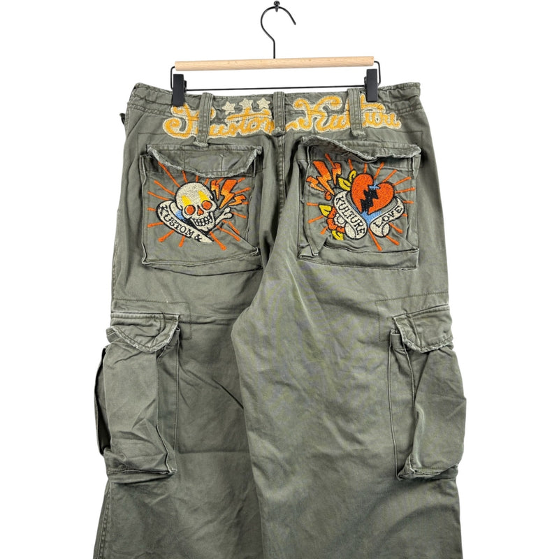 Vintage Kustom & Kulture Love Cargo Pants