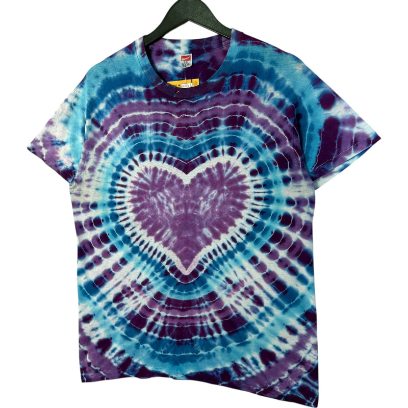 Vintage Heart Tye Dye Tee