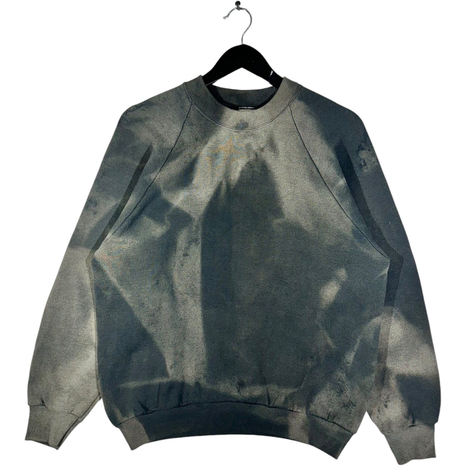 Vintage Fruit Of The Loom Bleach Fade Crewneck 90s