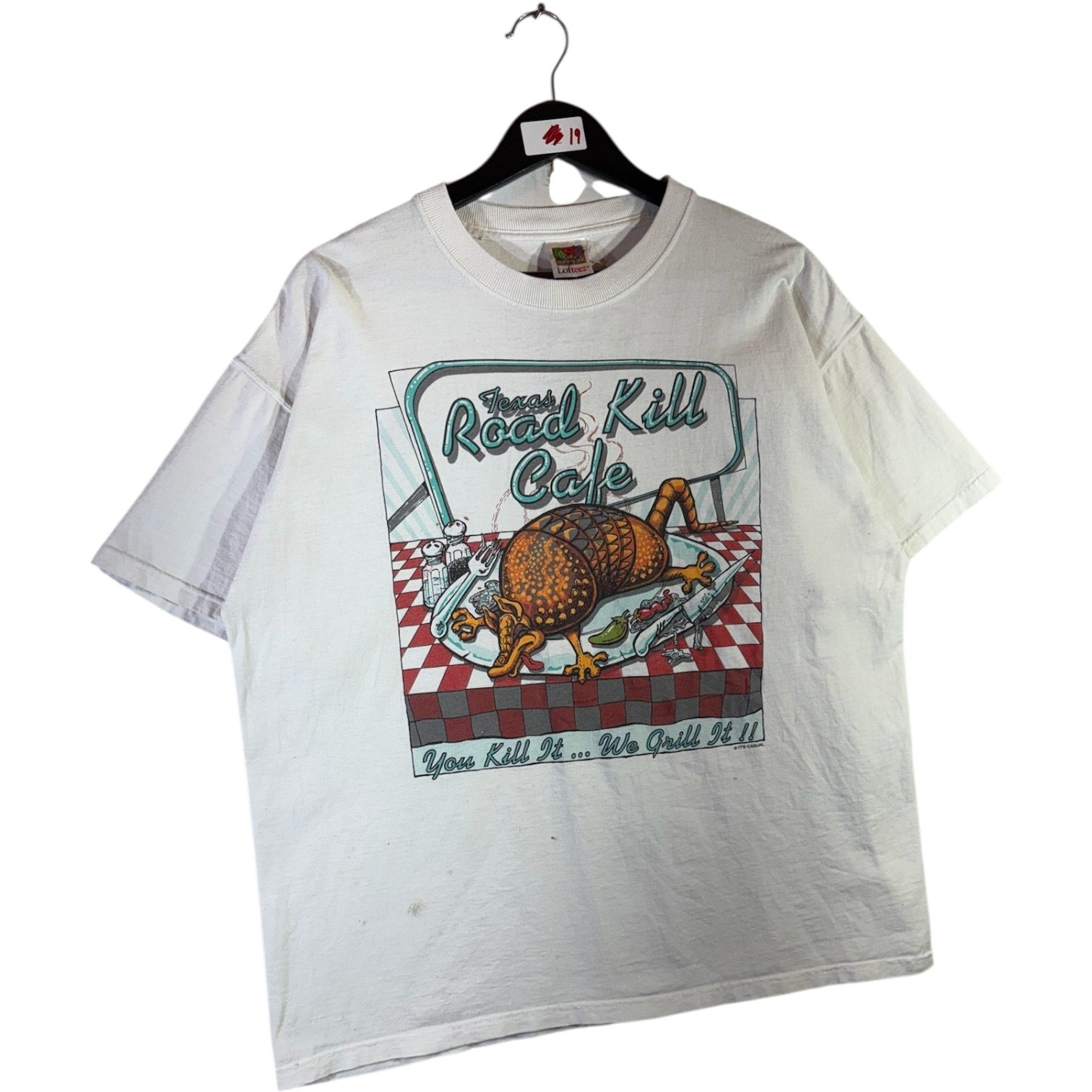Vintage Texas Road Kill Cafe Graphic T-Shirt