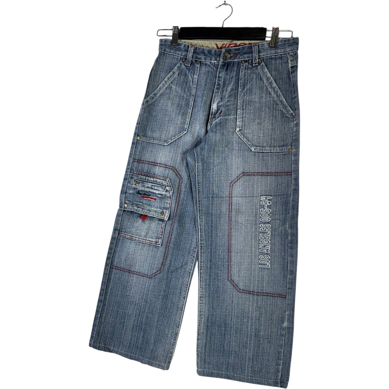 Vintage Y2K Viper Wide Leg Denim Jeans