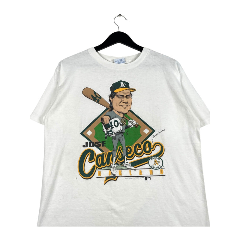 Vintage Oakland Athletics Jose Canseco MLB T-Shirt 90s