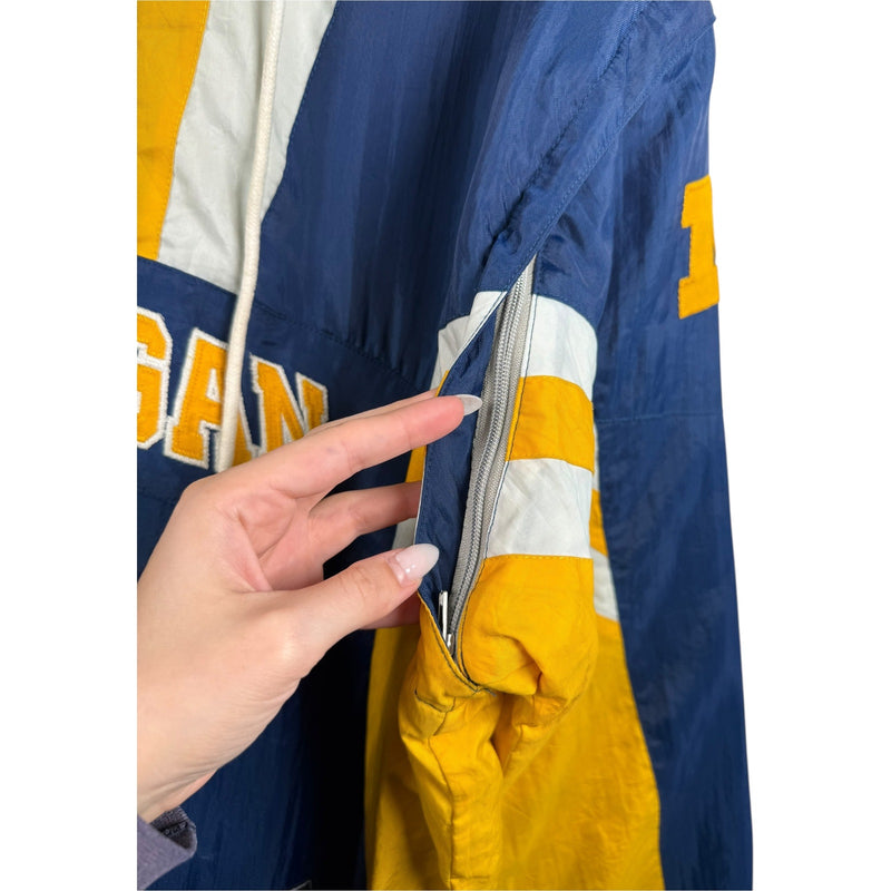 Vintage Michigan Wolverines 1/2 Zip Jacket