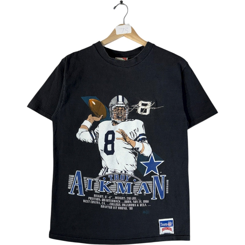 Vintage Troy Aikman NFL Graphic 90s T-Shirt