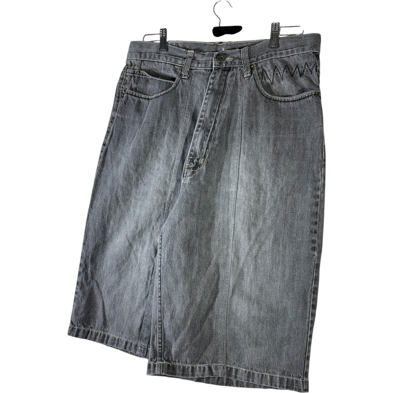 Vintage Bermuda Utility Denim Shorts 34x13