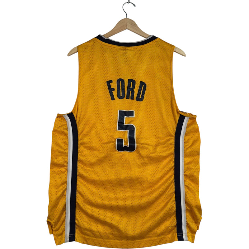Vintage Adidas Indiana Pacers TJ Ford #5 NBA Jersey