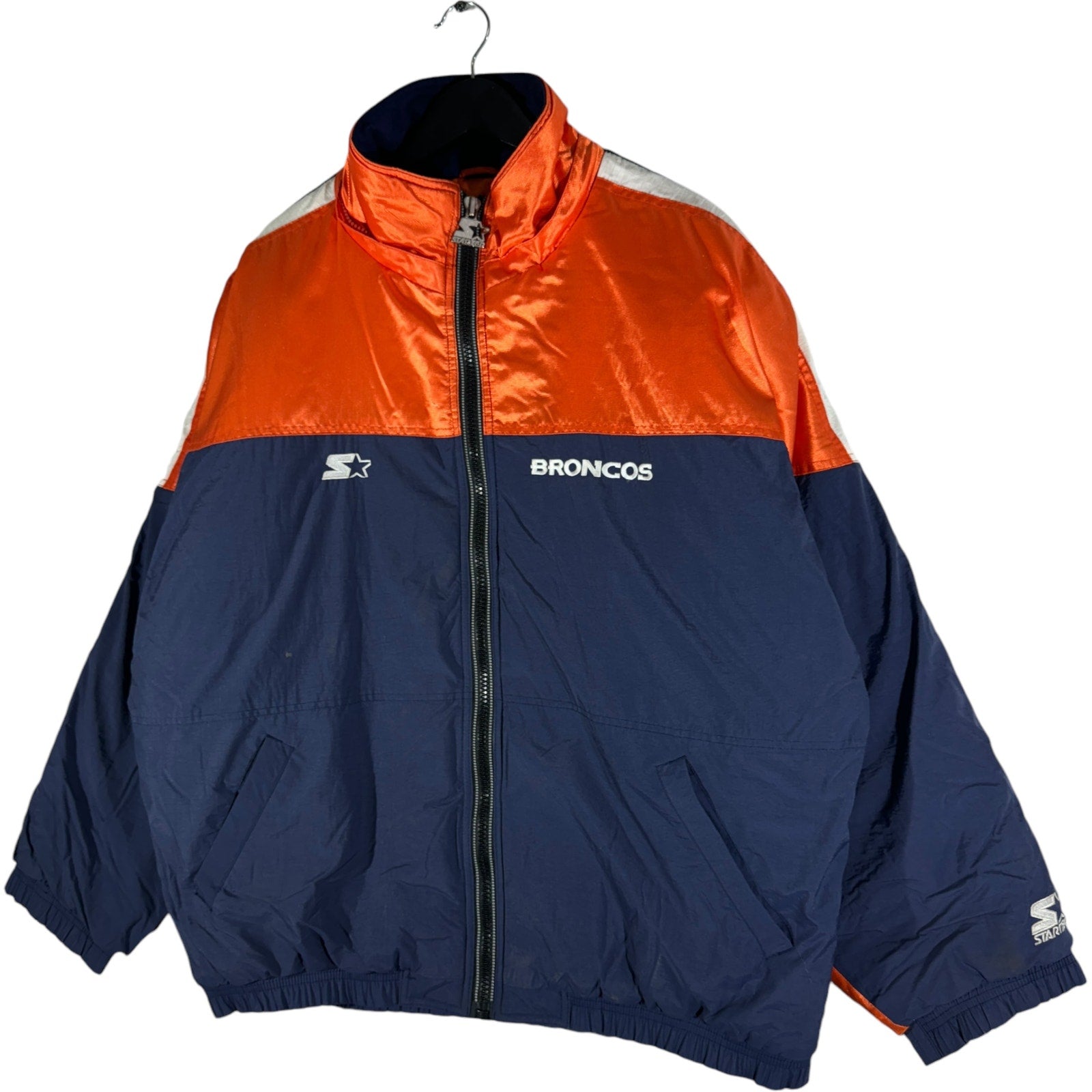 Vintage Starter Denver Broncos NFL Puffer Jacket